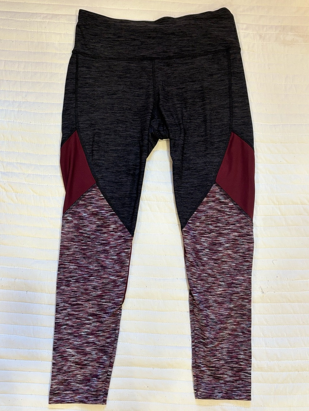 Vogo Athletica Colorblock Space Dye Leggings Women's Medium